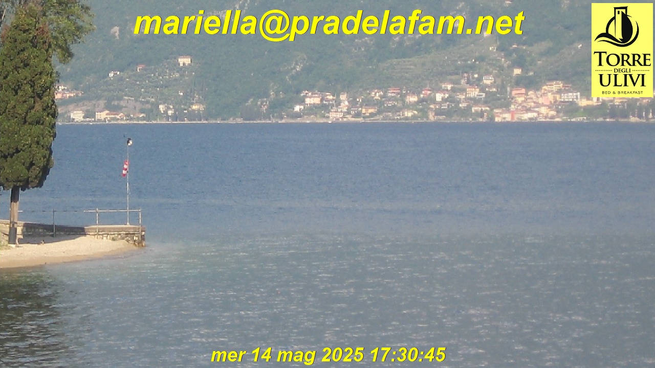 immagine della webcam nei dintorni di Gargnano: webcam Tignale