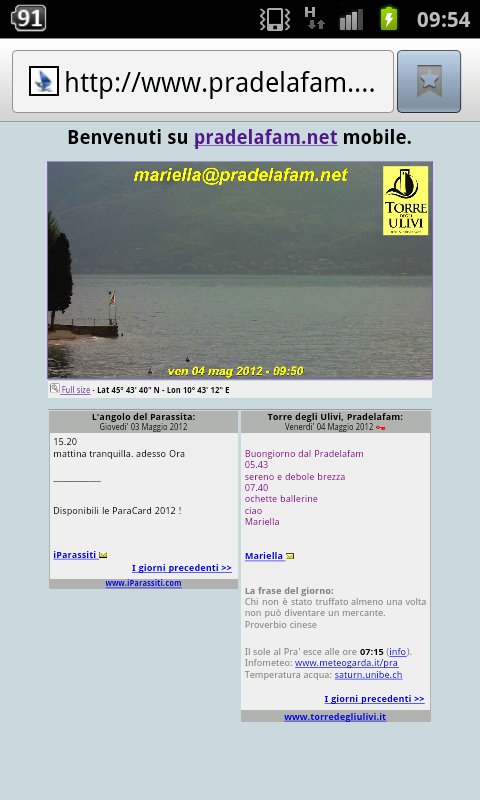 Pradelafam.net Mobile